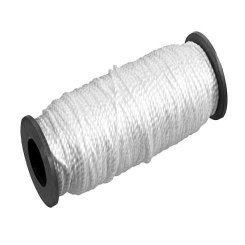 Нить капроновая на катушке 50м белая усиленная (8001006)