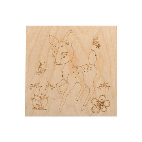 Доска для выжигания Rexant "Для мальчиков" (н-р 5шт 150х150мм) (12-0933)