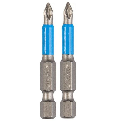 Биты STAYER PROFI, хвостовик Е1/4", PZ №2, 50мм, 2 шт (26223-2-50-02)