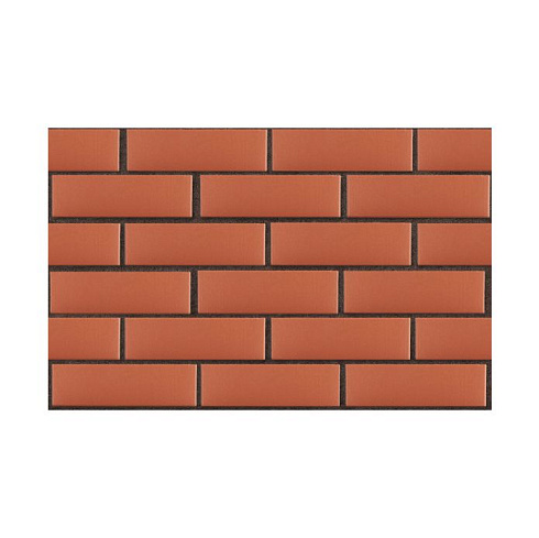 Кирпич лицевой баварская кладка Красный флэш гладкий ЛСР 1НФ (480)