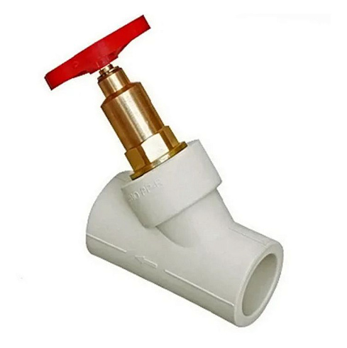 Вентиль наклонный PPR - 25 (BLUE OCEAN)