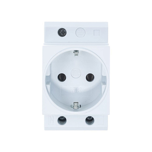 Розетка сил. РА р 10-3-ОП с/з на Din-рейку ИЭК MRD10-16