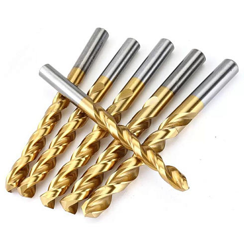 Сверло по металлу с титановым покрытием 7х300мм