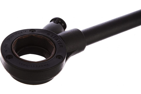 Трещотка с удлинителем к клуппам 1/4"-1 1/4"  д/торц.голов. STAYER "PROFI" 