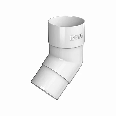 Колено трубы 135° Белое, Технониколь