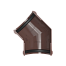 Угол желоба 135° коричневый, Технониколь
