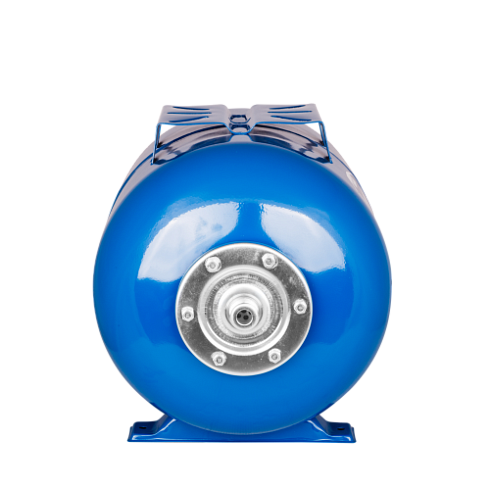 Гидроаккумулятор 50 л. (горизонтальный) ХВС синий с верх.площад. АКВАБРАЙТ