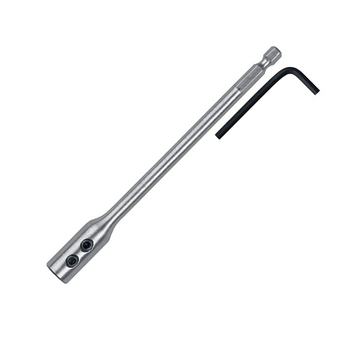 Удлинитель ЗУБР с имбус. ключом для перовых сверл, хвост. НЕХ 1/4 (29507-150_z01) 