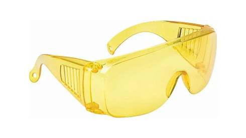 Очки защитные поликарбонат желтые
