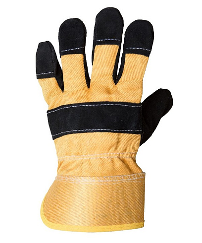 Перчатки спилковые Ангара Люкс мех