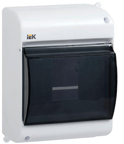 Корпус ОП КМПн 2/4 на 4 авт. прозрач.крышка Krepta 3 IP30 ИЭК МКР42-N-04-30-12