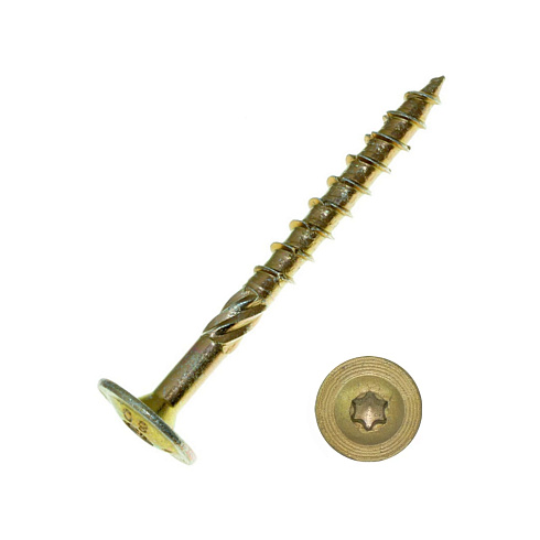Шуруп самонарезной для дерева,прессшайба 8х120