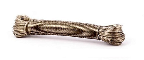 Трос в оплетке бельевой 30м