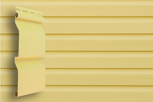 Сайдинг панель виниловый GRAND LINE SLIM 3,0 золотой песок