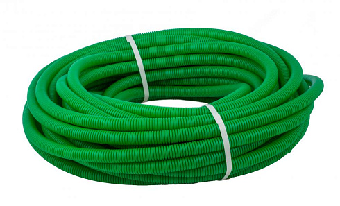 Шланг гофрирор. диам. 25/20мм зеленый (30м)