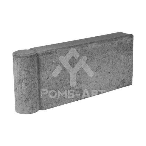 Бордюр Шарнирный 500х80х200 Серый МУН