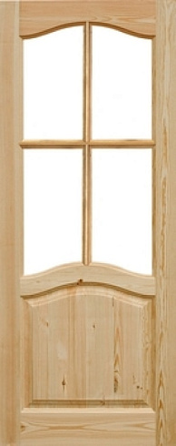 Дверь под стекло 200х90 см (хвоя)