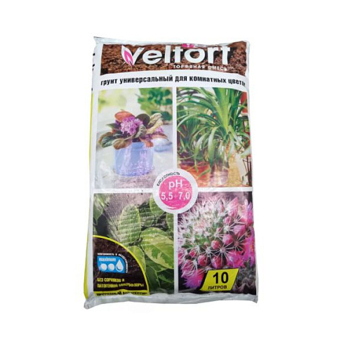 Грунт для цветов универсальный 10л "VELTORF"