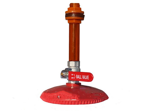 Насадка на душ в сборе пластик+металл (поликарбонат)