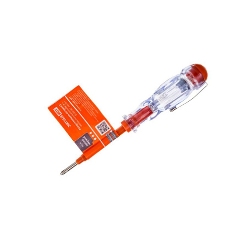 Отвертка-пробник TDM (индикатор) 160мм 100-500В "Эксперт-Электрик" SQ1015-0003