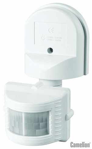 Датчик движ.(ИК)MS-16C ДД настен 1200Вт 180град. 12м IP44  EKF dd-ms-16C