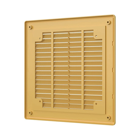 РЕШЕТКА вентиляционная вытяжная АБС 249х249, беж (2525Р беж)