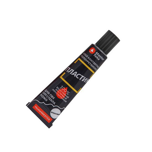 Клей "Homemaster" полиуретан контактный пластик. 40гр прозрачный (10) Masterteks (245717)