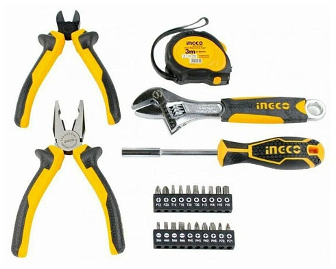 Набор ручных инструментов 25 предм. INGCO