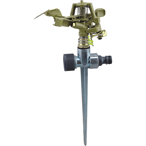 Разбрызгиватель импульсивный металл.на пике для полива Polyagro (7573630)