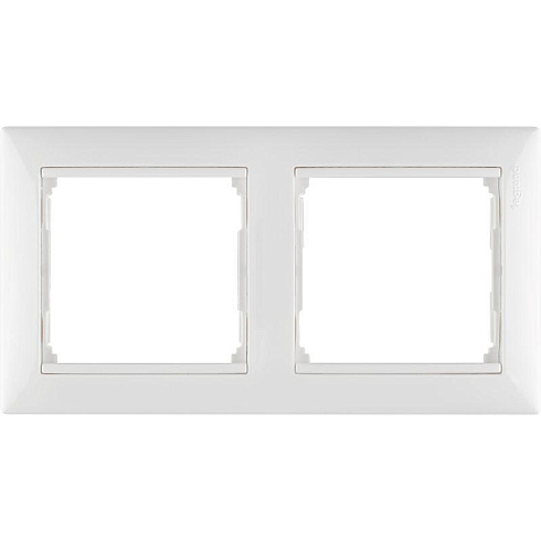 Рамка 2-м Valena гориз.бел.Leg 774452