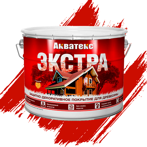 АКВАТЕКС - ЭКСТРА  КРАСНОЕ ДЕРЕВО 9л "РОГНЕДА"