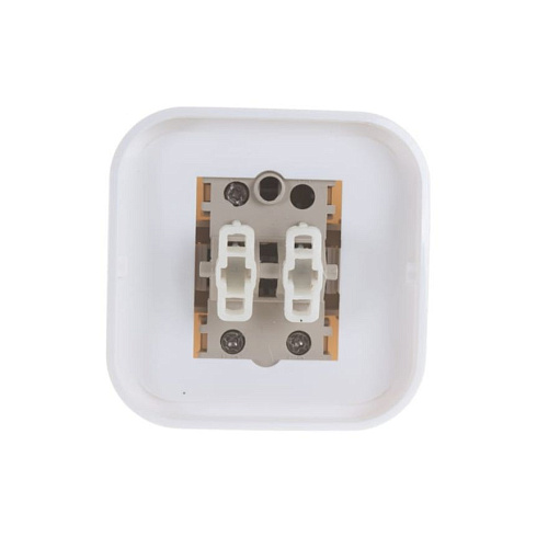 Выключатель 2-кл 1п ОП белый 10А IP20 IONICH 1413