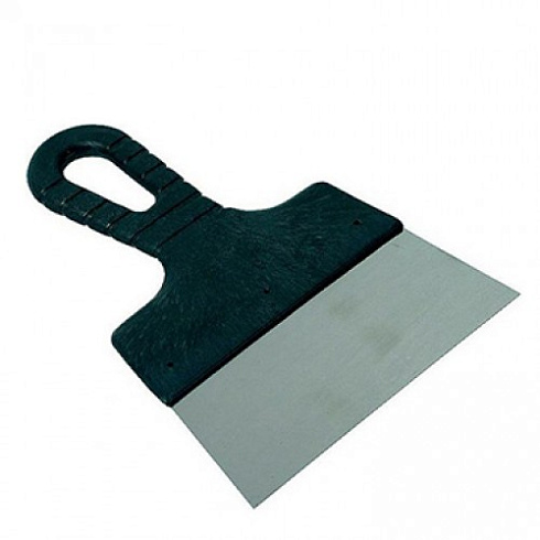 Шпатель  LUX нерж.200мм пластик ручка