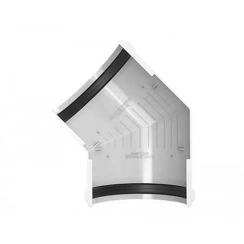 Угол желоба 135° Белый, Технониколь