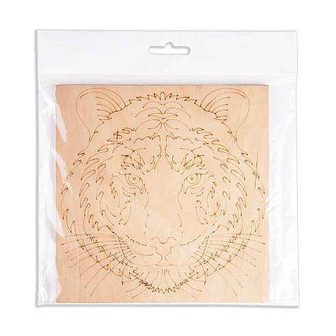 Доска для выжигания Rexant "Тигр" 150х150мм 1шт (12-0903)