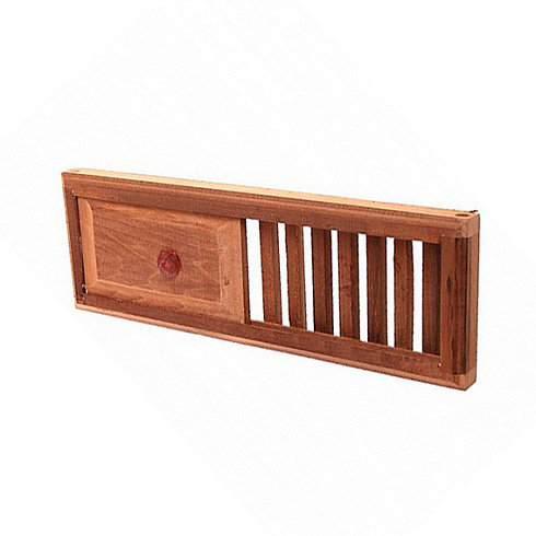 Вентиляционная решетка с задвижкой 330х110 Термо