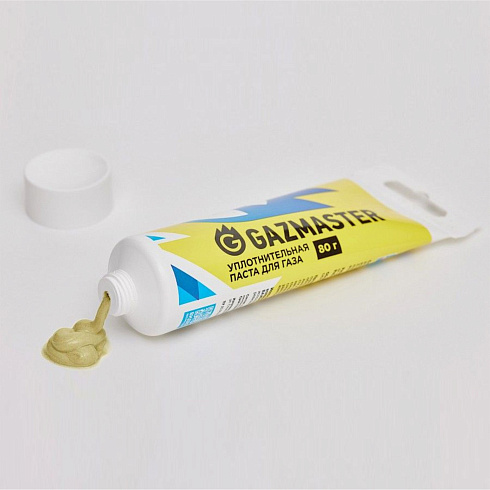 Паста уплотнительная для газа 80гр Gazmaster (61163)