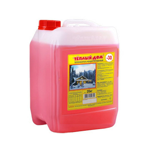 Теплоноситель "Тёплый дом эко-30" 20кг