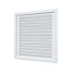 РЕШЕТКА вентиляционная вытяжная стальн. 250 Х 250 БЕЛАЯ (2525МЭ) (02924)
