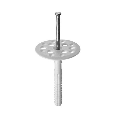 Дюбель для изоляции 10х120 (гриб Пластик)