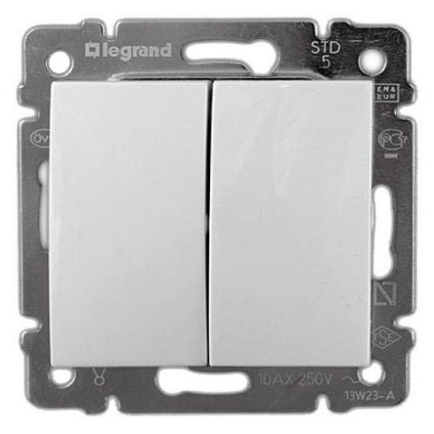 Выкл механизм. 2-кл на 2 напр СП Valena бел.Leg774408