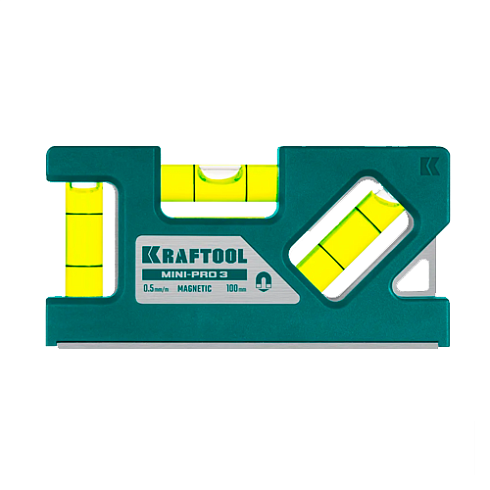 Уровень магнитный компактный Mini-Pro 3, 100мм KRAFTOOL (34861-010)