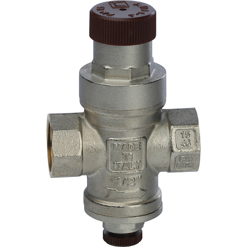 Редуктор давления под манометр 1/2 (Вертик.подключ)