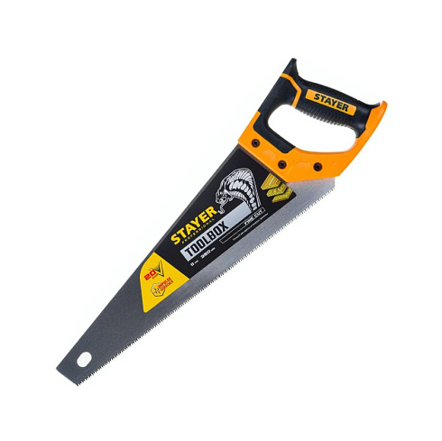 Ножовка COBRA TOOLBOX многоцелевая 350мм, прямой мелкий зуб (2-15091-45_z01)