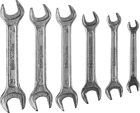 Ключи комб. гаечные, 6-14мм 6шт. ЗУБР (27088-Н6_Z01)