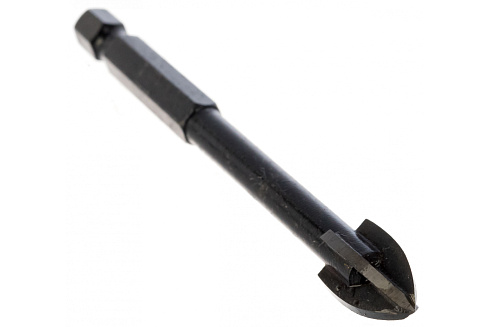 Сверло по стеклу и керамике ф.10мм 4-гр. "Quadro"