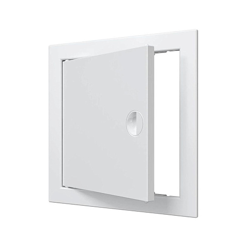 ЛЮК-ДВЕРЦА РЕВИЗ. 218 Х 218 ММ  С ФЛАНЦЕМ 196х196 с ручкой ABC-ПЛАСТИК (Л2020Р) (04970)