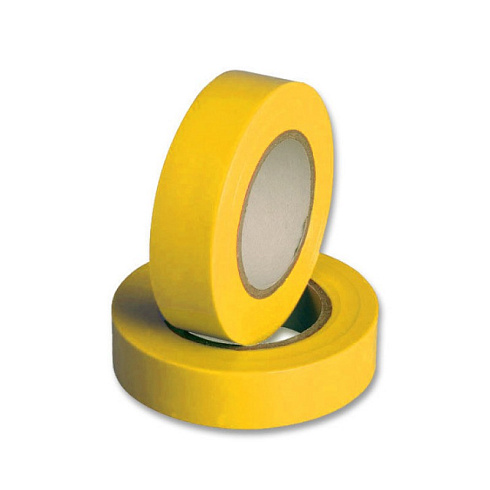 Изолента ПВХ 15мм (рул.20м) жел.