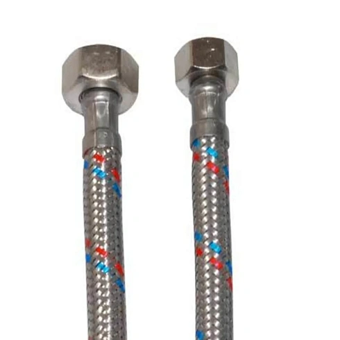 Подводка д/воды опл.нж.ст.1/2х3/8 г/г 100см 