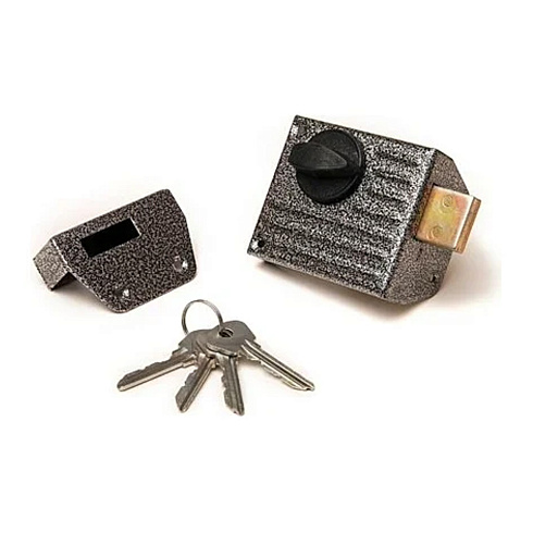 Замок накладной Зенит-ЗН-1-2.1 (серебро)